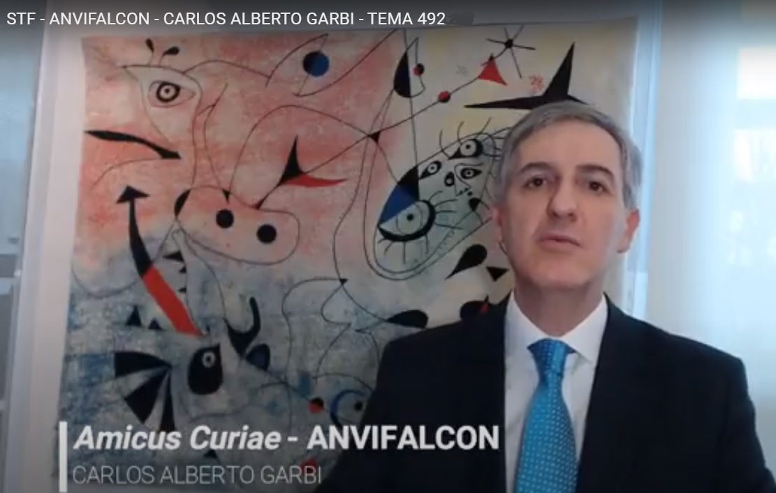 DEFESA DAS VÍTIMAS NO STF PELO DR. PROFESSOR CARLOS ALBERTO GARBI DO TEMA 492